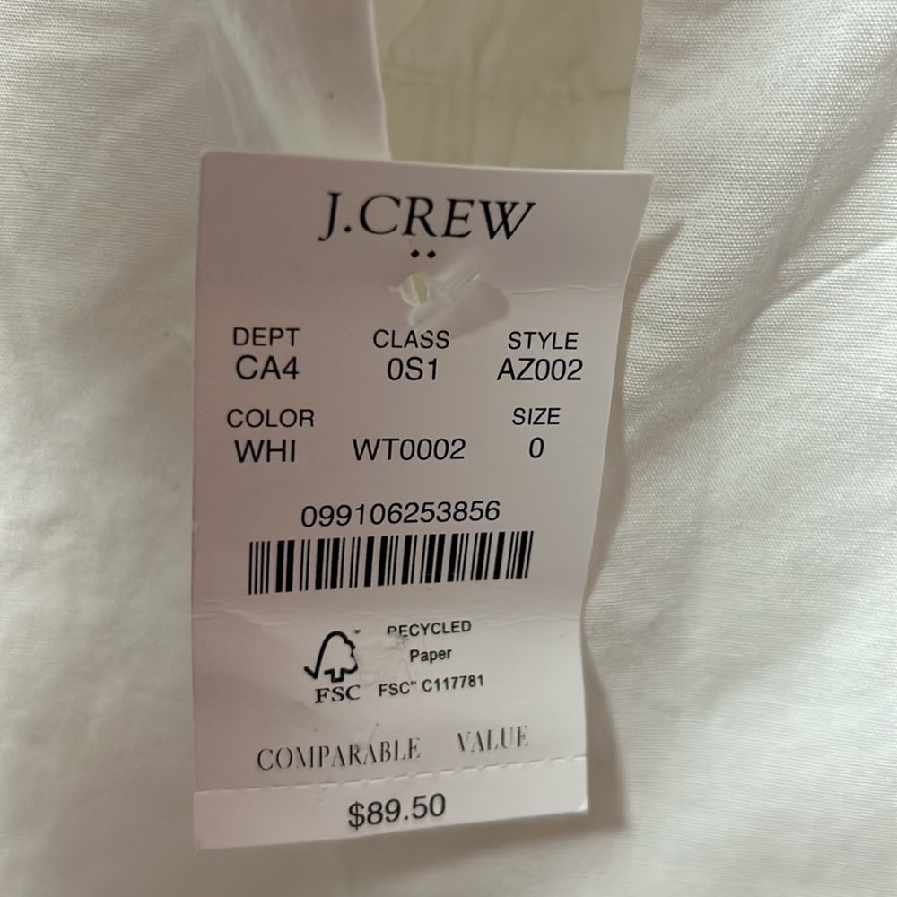 Jcrew dress nwt size 0 - Picture 7 of 7